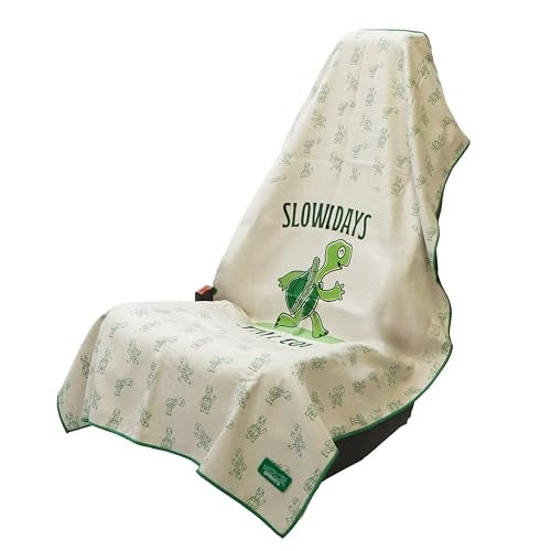 Sprints Athletic Running Towel FullSized Car Seat Cover Moisture Wicking Slow Days Still Count - Image 1