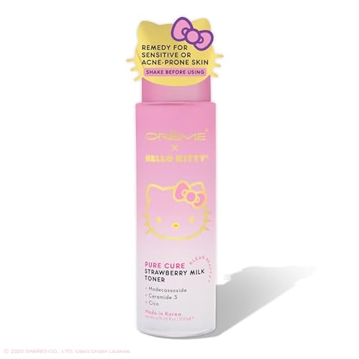 The Crème Shop x Hello Kitty Pure Cure Strawberry Milk Toner - Klean Beauty™ - Image 1