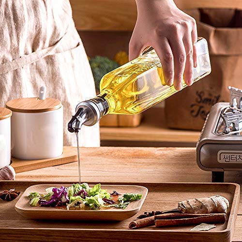 KIDINGTON Oil Vinegar Dispenser Gravy Boat Kitchen Oil Bottle LeakProof Soy Sauce Vinegar Storage Oil BottleOil Dispenser for Kitchen500 ml Bottle1 Pcs - Image 4