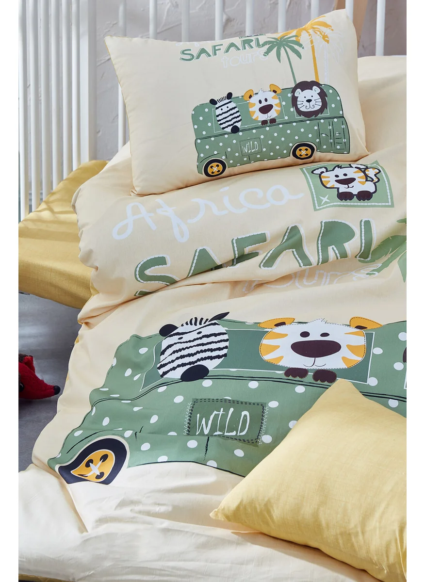 Bonjardin Home Safari Digital Printed 3D Cotton Baby Bedding Set