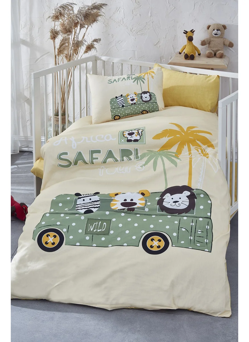 Bonjardin Home Safari Digital Printed 3D Cotton Baby Bedding Set