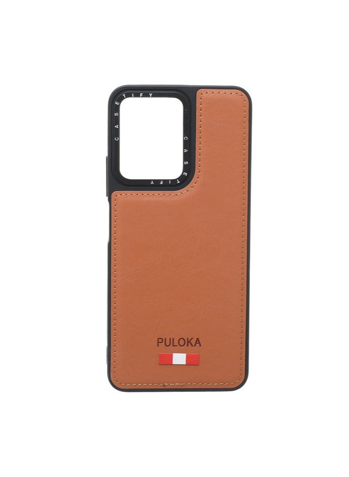 Leather Silicone And Plastic Back Phone Protection Cover For Xiaomi Redmi Note 12 - Havan - Image 1