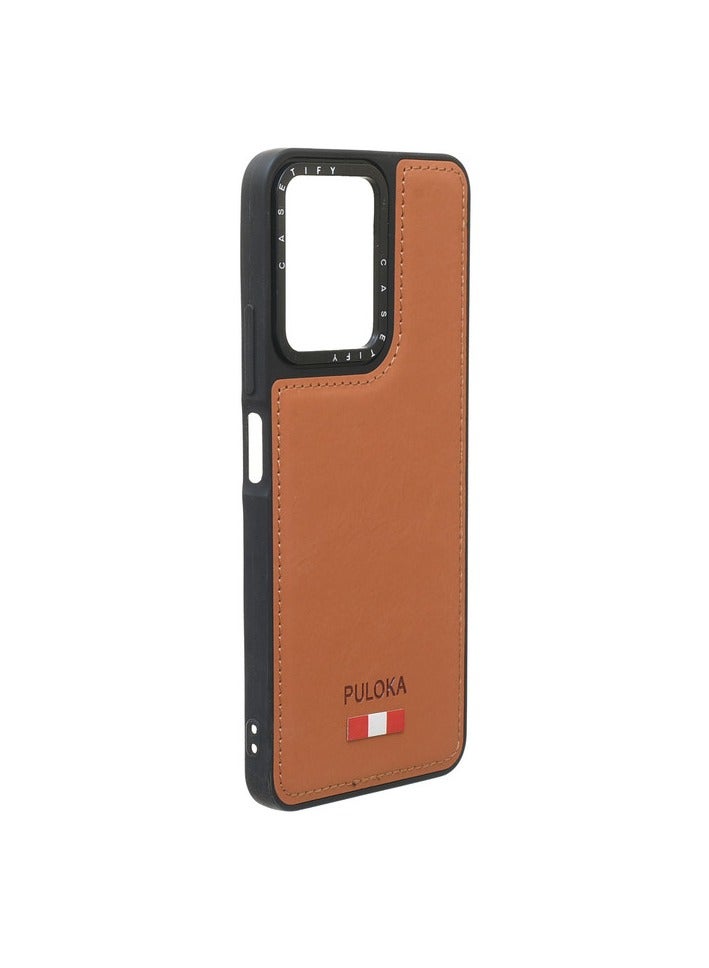 Leather Silicone And Plastic Back Phone Protection Cover For Xiaomi Redmi Note 12 - Havan - Image 2