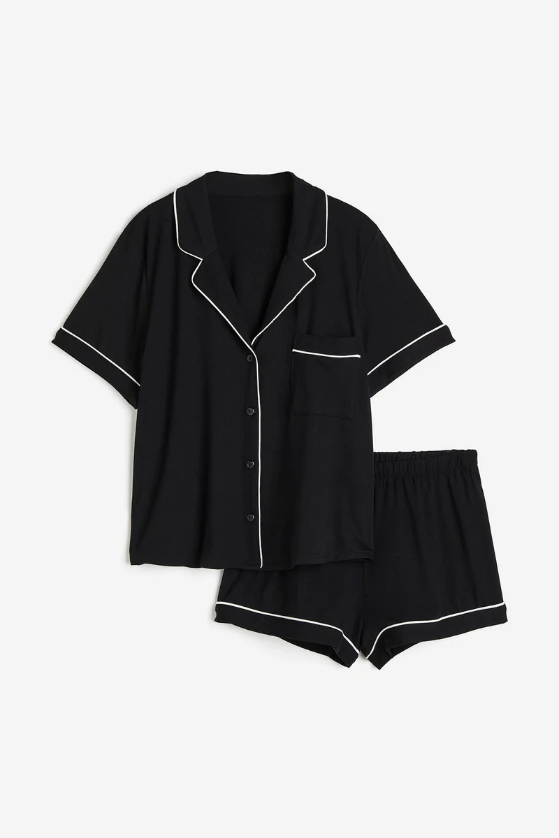 اتش اند ام Pyjama Shirt And Shorts