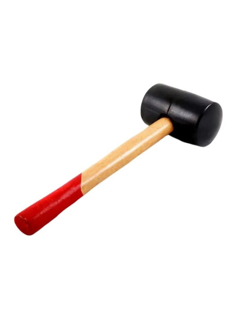 JETEX Rubber Mallet Anti-Slip Wooden Handle Soft  16 oz  - Image 1