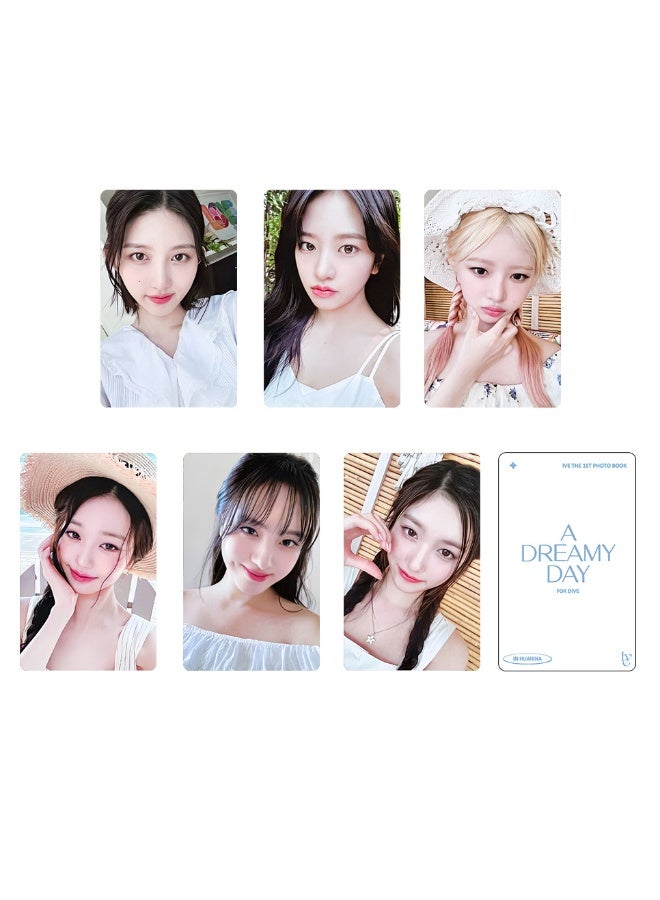 NIBEMINENT 6 Pcs Kpop IVE A DREAMY DAY Lomo Cards Card For Fans Collection Gifts - Image 1