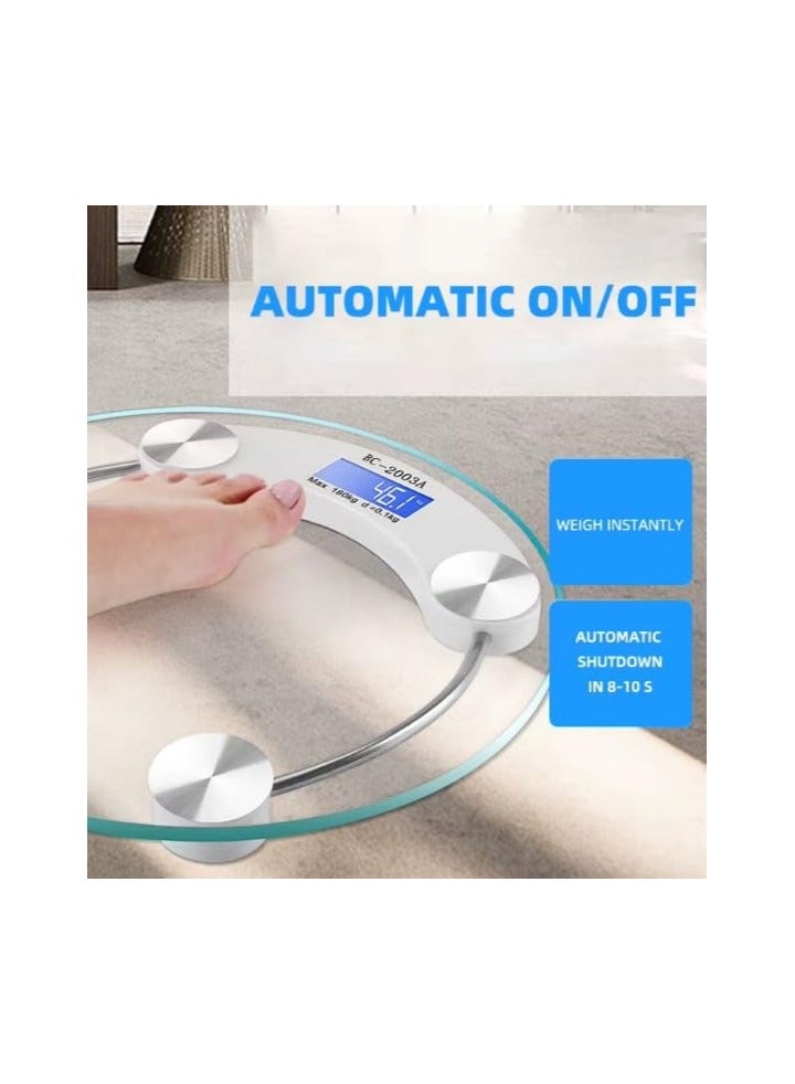 Generic Personal Scale, Digital Personal Scale, Body Weight Scale, Health Scale with High Precision Sensor and Ultra-Clear LCD Display, Maximum Weight 180kg (Model 2023B)  - Image 4