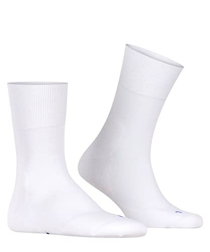 FALKE Unisex-Adult Run Socks, Cotton, White (White 2000), US 12.5-13.5 (EU 46-48 Ι UK 11-12.5), 1 Pair - Image 4