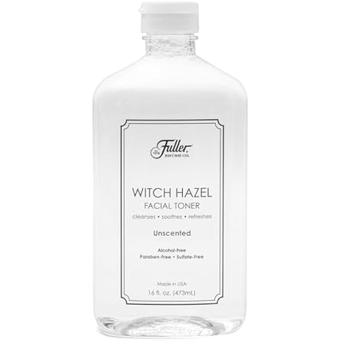 Fuller Brush Witch Hazel Facial Toner - Alcohol-Free, Organic Aloe Vera & Witch Hazel, 16 fl. oz, Paraben & Sulfate-Free, Cleanses - Soothes, Refreshes - Made in USA (Unscented) - Image 1