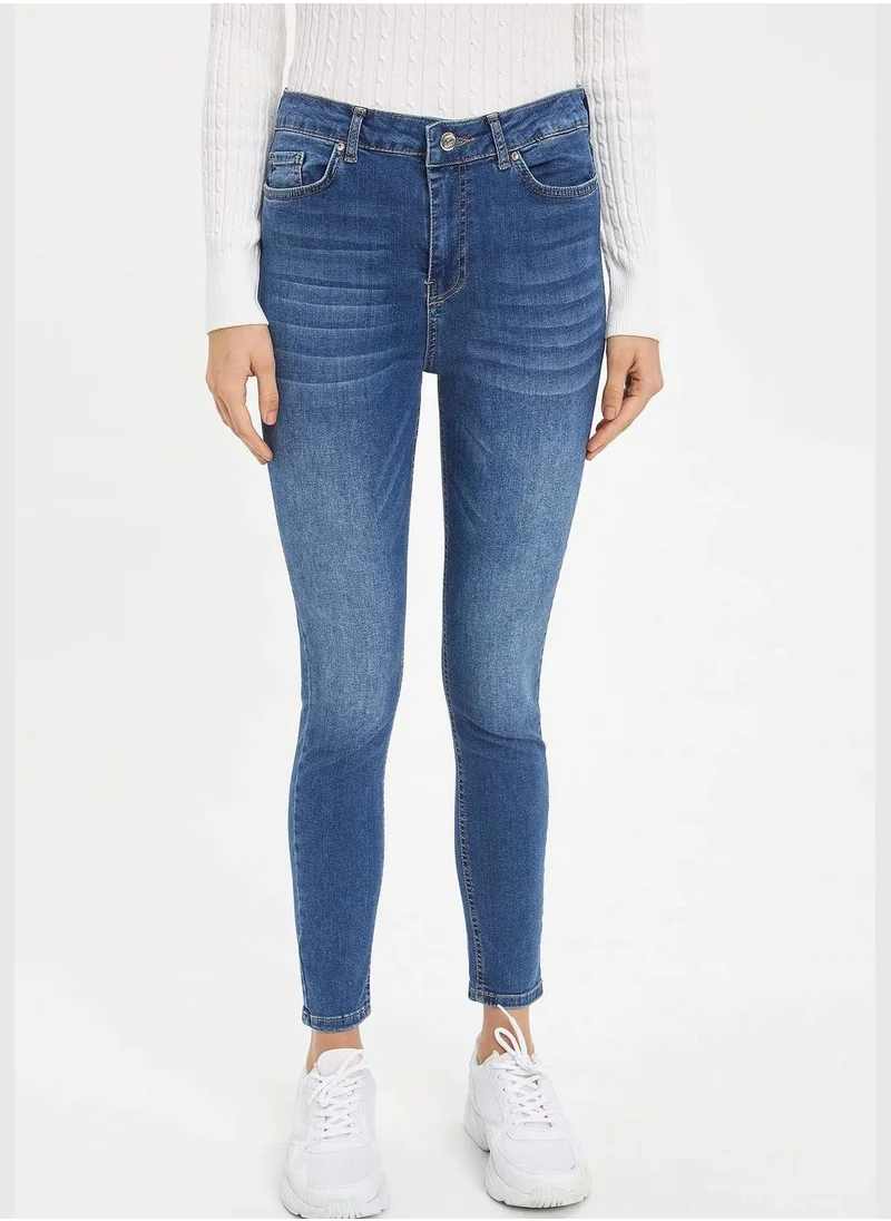 ديفاكتو Woman Super Skinny Denim Trousers