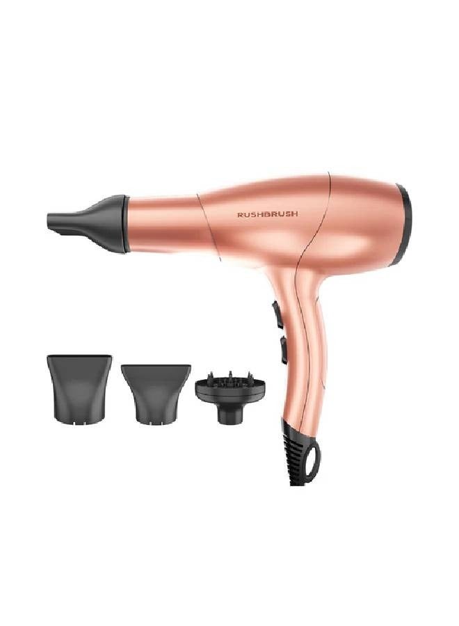 Rush Brush D3 Ultra Dryer 2 Speed Settings, 2400 Watts, Healthy hair, 3 Temperatures - Image 1