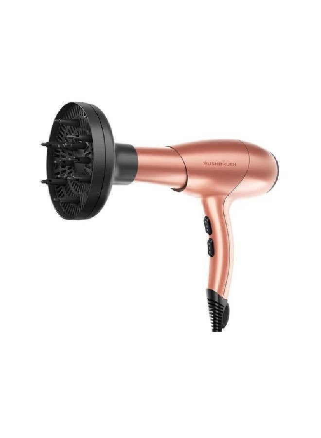 Rush Brush D3 Ultra Dryer 2 Speed Settings, 2400 Watts, Healthy hair, 3 Temperatures - Image 3