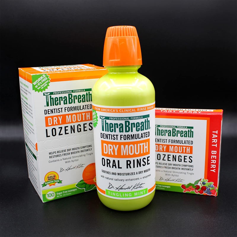 Therabreath أقراص ثيرا بريث لجفاف الفم مع الزنك، 100 قرص، نعناع ماندرين، 100 قطعة (عبوة من 2) - Image 5
