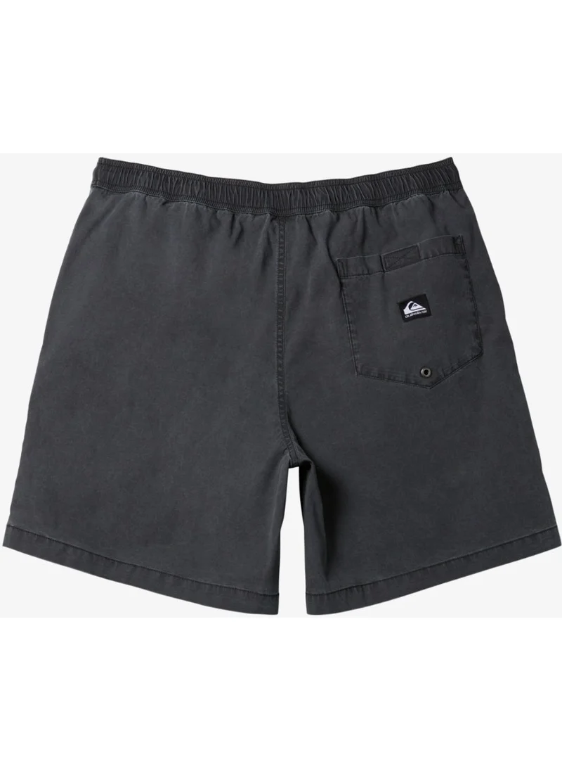 كويك سيلفر Taxer Men's Black Shorts