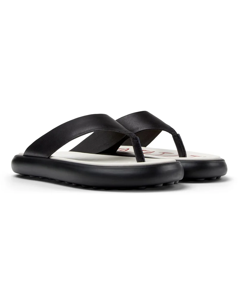 Camper Pelotas Flota Sandal, Women Sandal, Black