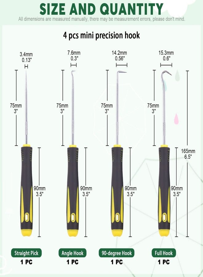 Keadic 8Pcs 7Inch Snap Ring Pliers with Hook Set Includes Straight/Bent/Jaw/Tips C-Clip Pliers Kit, Heavy Duty Circlip Pliers Kit, Internal/External Precision Spring Loaded Plier for Ring Removing - Image 3