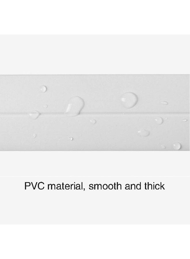 ZHXY Caulk Strip, Self Adhesive Caulk Strip Sealant Tape, Adhesive Sealing Tape, Kitchen Toilet Wall Sealing Tape Waterproof Mold Proof, for Kitchen, Bathroom, Toilet, Wall Corner, White - Image 3
