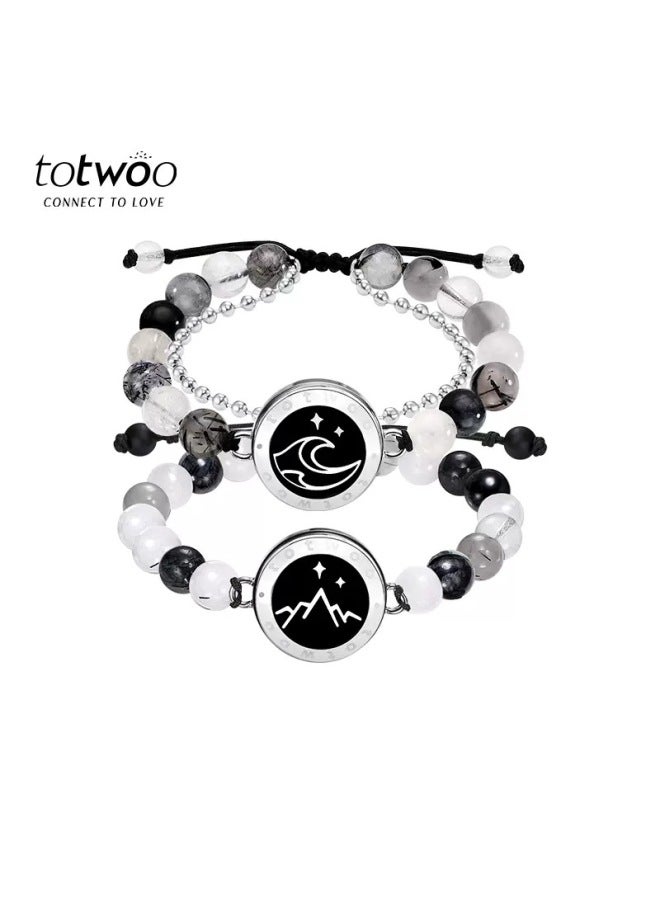 توتو Totwoo Vow Of Love سوار ذكي تفاعلي لمسافات طويلة مع خرز واهتزاز وحث، هدية للفتاة أو الحبيبة - Image 4