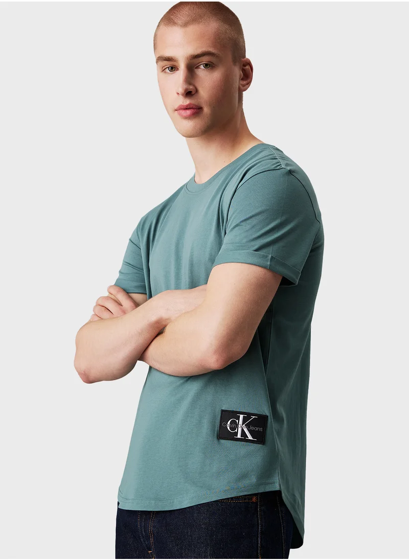 Calvin Klein Jeans Logo Print Crew Neck T-Shirt