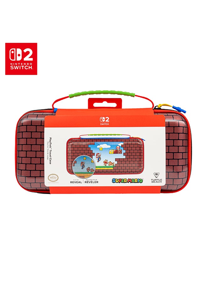 TURTLE BEACH PlayTrek Travel Case Mario Bricks (Switch 2) - Image 1