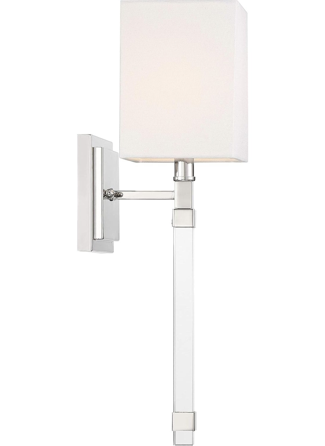 Nuvo Nuvo 606682 Tompson 1 Light Wall SconcePolished Nickel  - Image 5