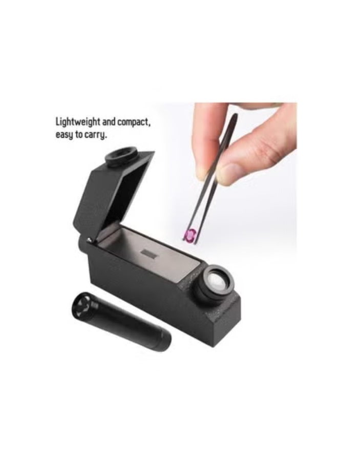 klarako Jewelry Gem Refractometer, RHG181 1.30-1.81 Professional Gemstone ldentification Gem Refractometer,Portable Jeweler Tester Tool, Gemological Gemstone Gem Refractometer - Image 3