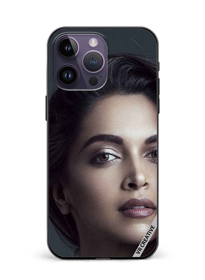 VR CREATIVE Protective Case Cover For Apple iPhone 15 Pro Bollywood Actress Deepika Padukone Design Multicolour - Image 1
