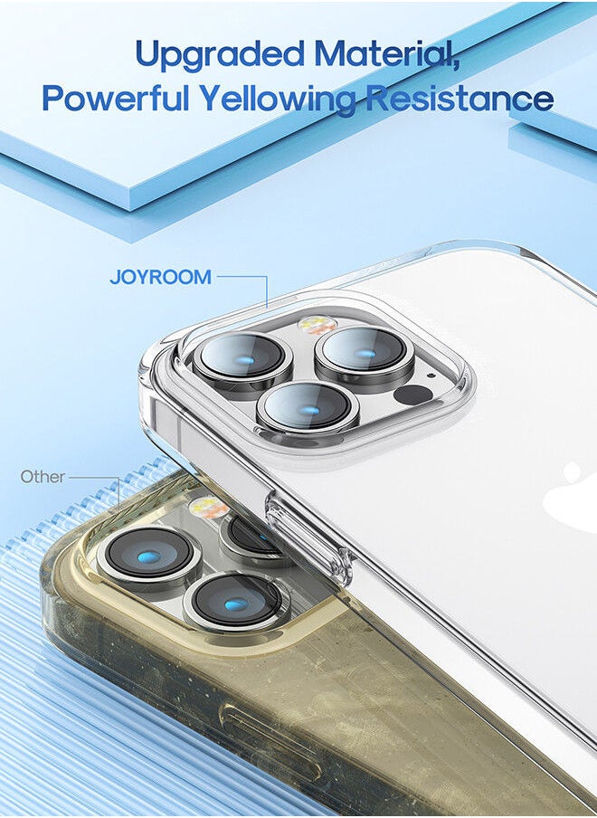 نيبمينينت - JR-14X3 iPhone 14 Plus جراب شفاف مضاد للسقوط ومضاد للخدش رفيع للغاية نصف غطاء ناعم من البولي يوريثان الشفاف 6.7 بوصة هاتف لهاتف - Image 1