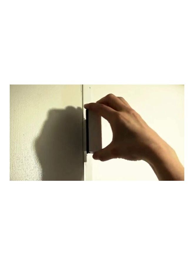 Cardinal Gates Door Guardian Home Security Door Reinforcement Lock for Inward Swinging Doors - Child Proof Lock Front Door - Extra Lock for Home from Inside - USA Based - Satin Chrome - Image 4