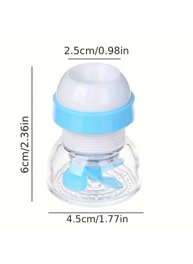 Retractable Rotating Splash Proof Faucet Extender Quick Connect Sprayer For Kitchen Bathroom - Image 4