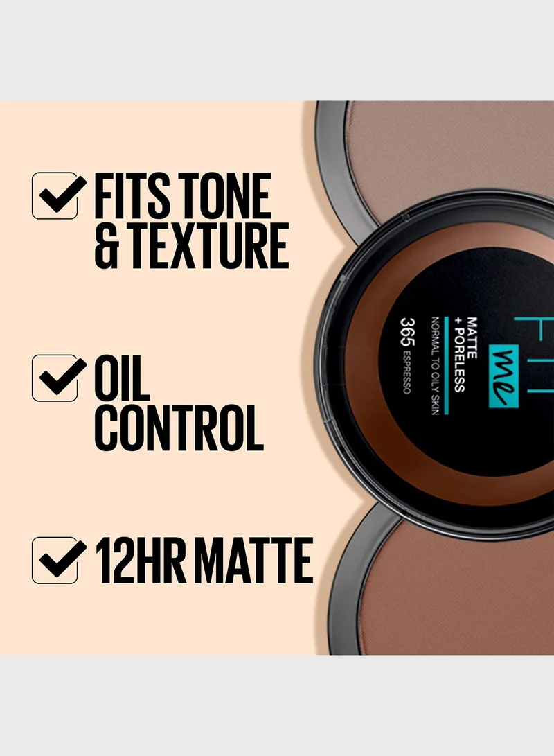L'OREAL PARIS Fit Me Matte + Poreless Powder - Natural Buff