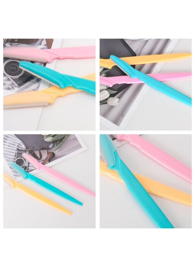 Beauenty 15 Pcs Eyebrow Razor, Ladies Shaver, Eyebrow Tool & Face Trimmer, EyeBrows Trimmers, Eyebrow Shaver Facial Hair Remover with Safety Shield for Men & Women - Image 4