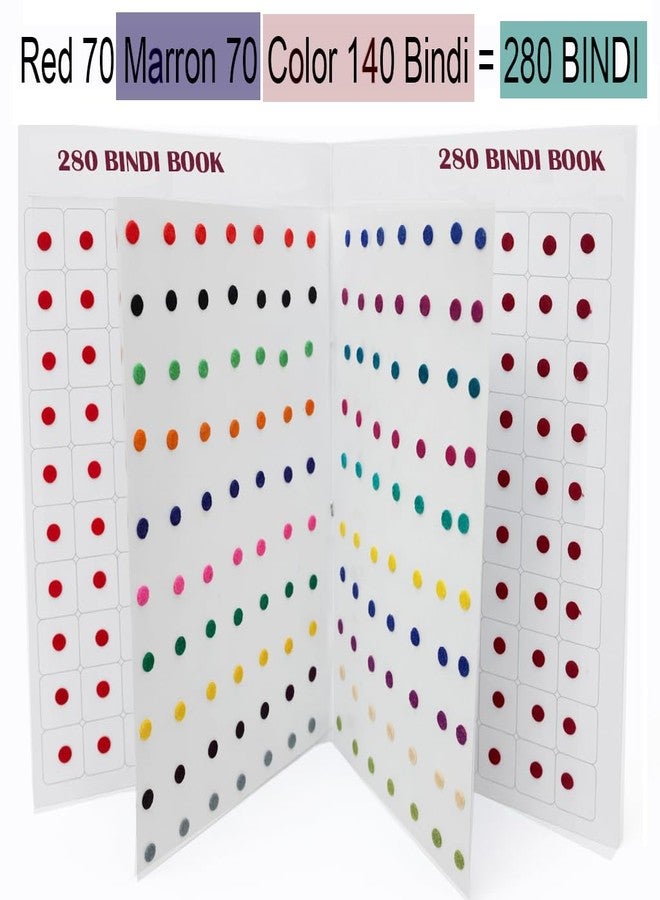 جي 4 يو كتاب بيندي من جي فور يو، ٢٨٠ بيندي متعدد الألوان - Image 2
