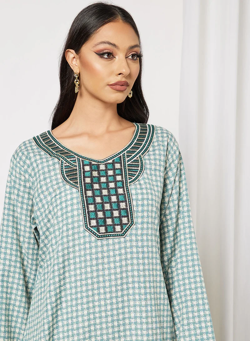 HANA & SARA Trendy Maxi Jalabiya
