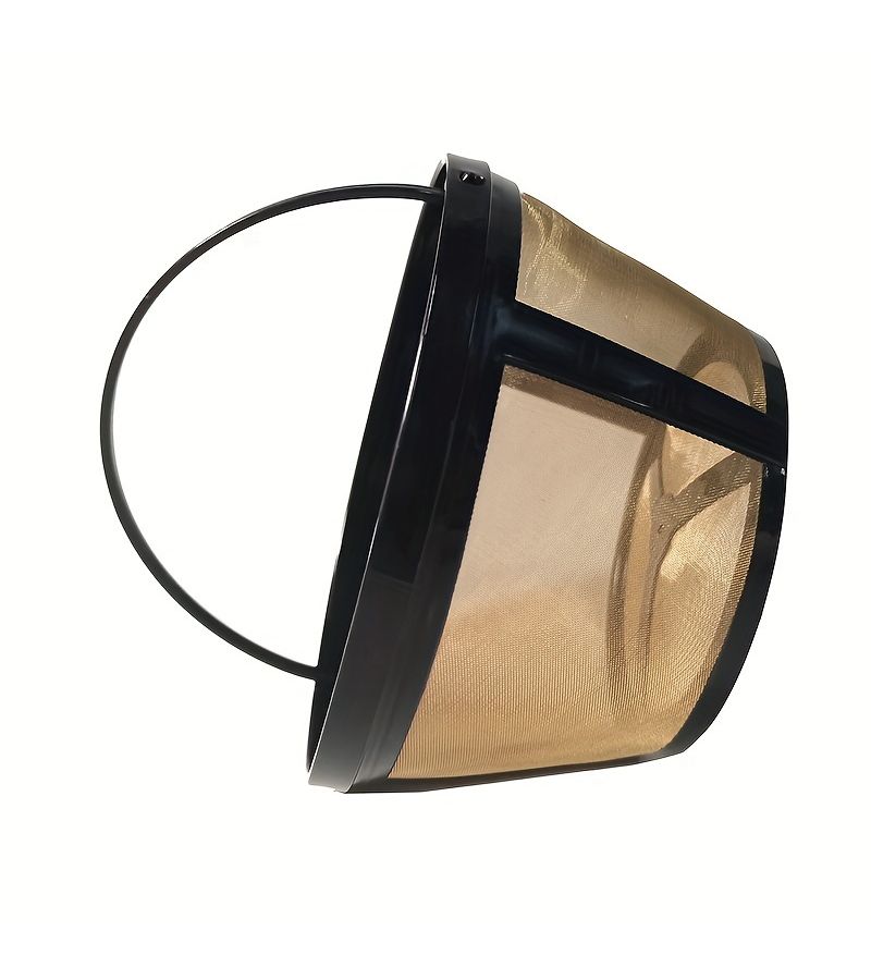 Stainless Steel Reusable Coffee Filter Basket 8 Cup Round Drip Style Rs Fw4225 - Image 4