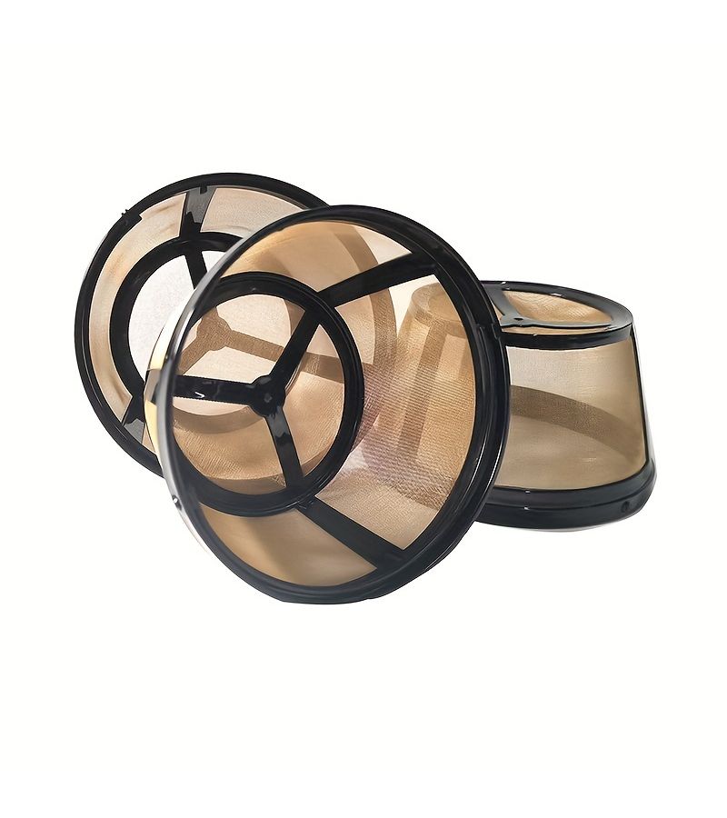 Stainless Steel Reusable Coffee Filter Basket 8 Cup Round Drip Style Rs Fw4225 - Image 2