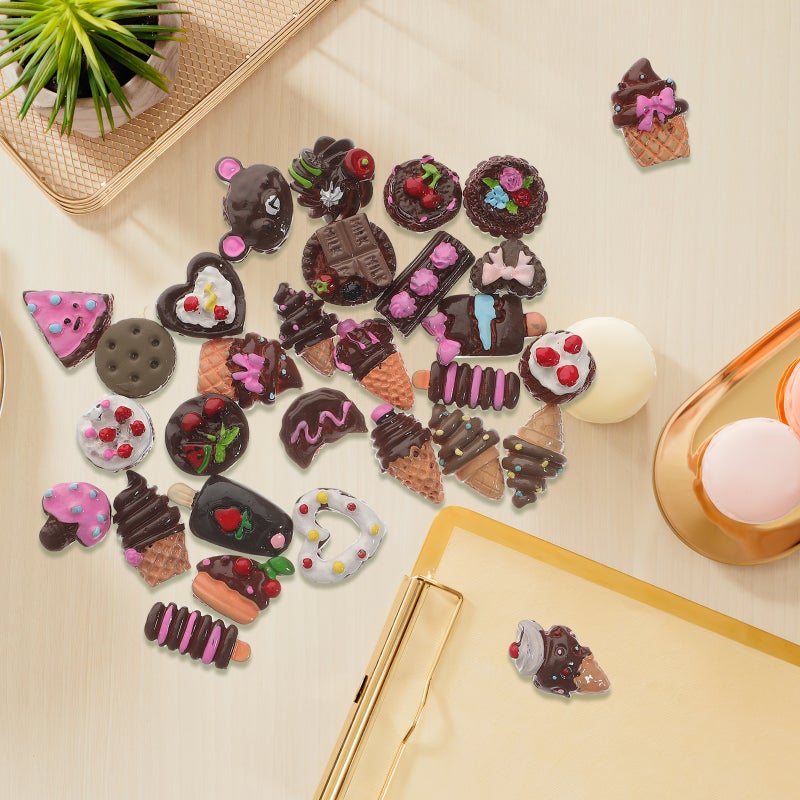 30Pcs Simulated Dessert Decorations Lovely Dessert Models Decorative Dessert Photo Props - Image 5
