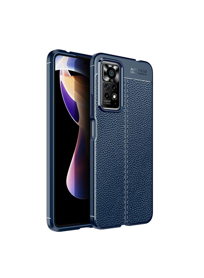 The Bros Case For Xiaomi Redmi Note 11 Pro 4G / 5G / Note 12 4G Global Global Litchi Texture Shockproof Phone TPU Case