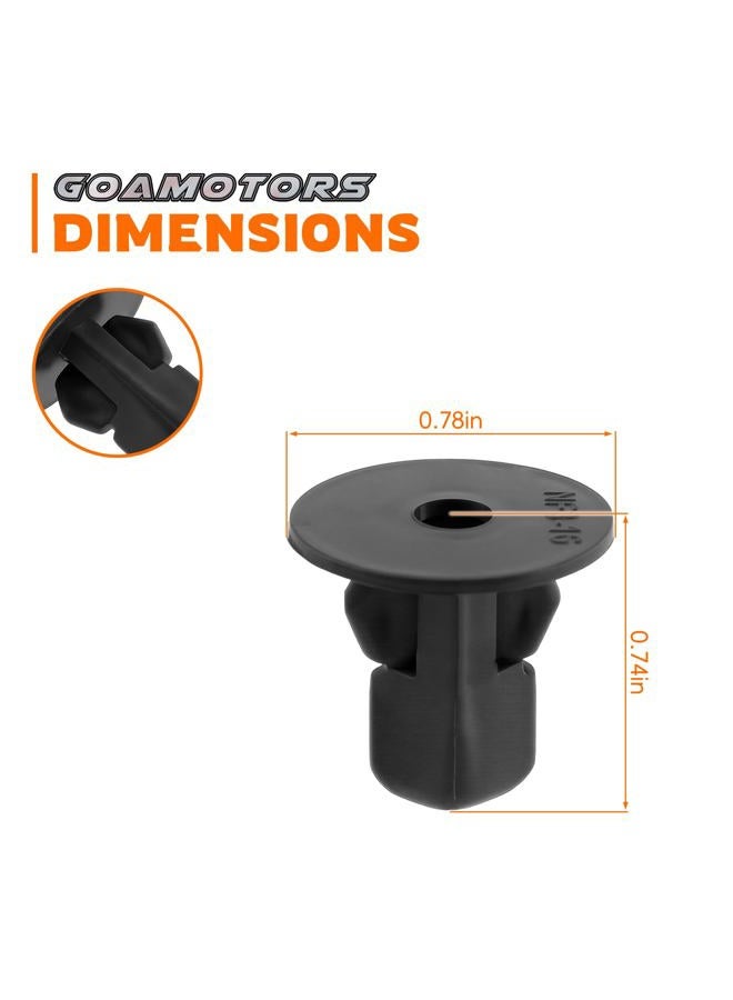 GoaMotors 50 PCS K55 Car Retainer Clips Plastic Fastener Kit Fender Liner Wheelhouse Liner, Nut Retainer Replacement for Toyota for Camry for Corolla for Highlander for Tundra for Tacoma for Sequoia - Image 2