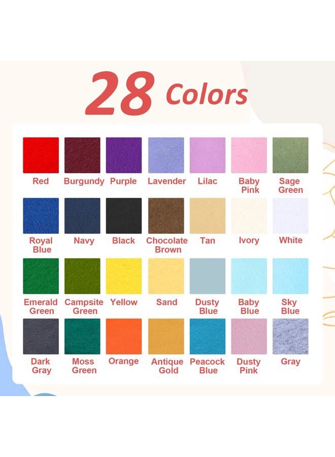 XSEINO Chocolate Brown Large Felt Fabric 72" X 36 "(2 Square Yards), 1.4 mm Thick Soft Felt Fabric Sheet for Crafts, Brown Series Colors Soft Nonwoven Fabric, Fit for Decoration, Sewing, DIY Crafts - Image 3