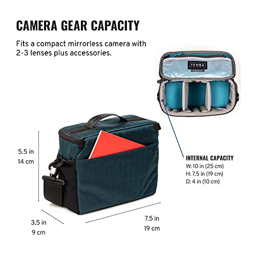 Tenba BYOB 7 Camera Insert - Turns any bag into a camera bag for DSLR and Mirrorless cameras and lenses – Blue (636-627) - Image 2