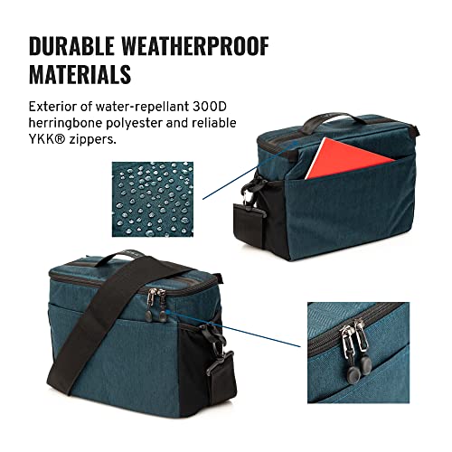 Tenba BYOB 7 Camera Insert - Turns any bag into a camera bag for DSLR and Mirrorless cameras and lenses – Blue (636-627) - Image 5