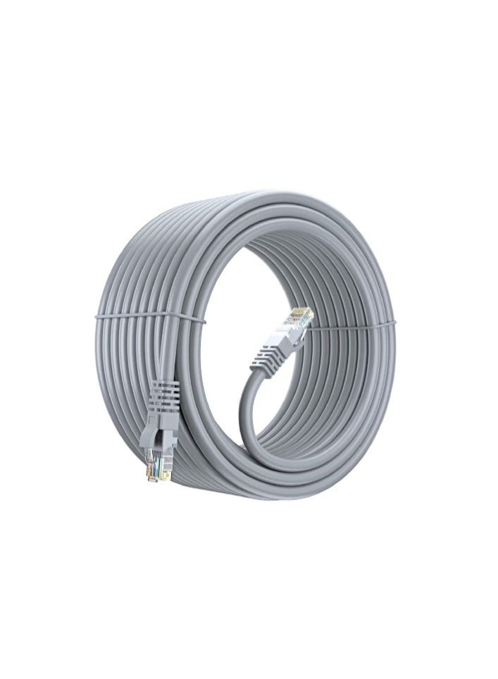 NTECH 40M LAN Cat 6 Ethernet Cable Network Cable Internet Cable RJ45 LAN Wire High Speed, Patch Cable Computer Cord (Compatible With Computer/Laptop/Servers/Gaming Consoles) Grey - Image 2