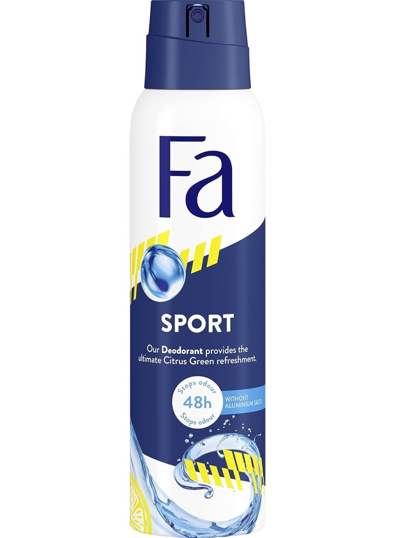 Fa Deodorant Sport Spray 150ml - Image 1