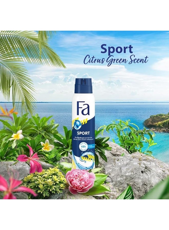 Fa Deodorant Sport Spray 150ml - Image 2