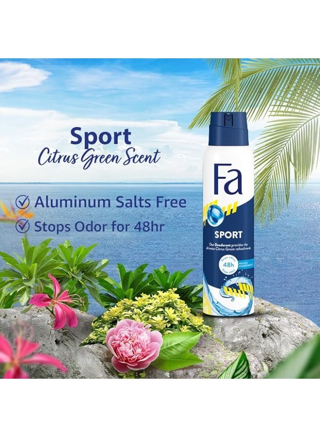 Fa Deodorant Sport Spray 150ml - Image 3