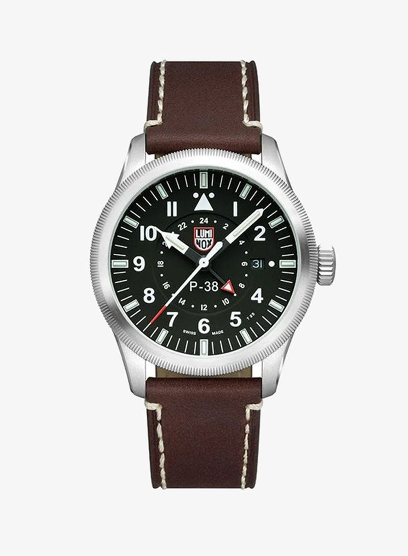 Luminox Men's Analog Round Shape Leather Wrist Watch XA.9521 - 42 Mm - Image 1