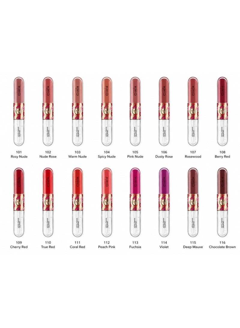 Kico KIKO Milano Unlimited Double Touch Liquid Lipstick 115 Deep Mauve - Image 2