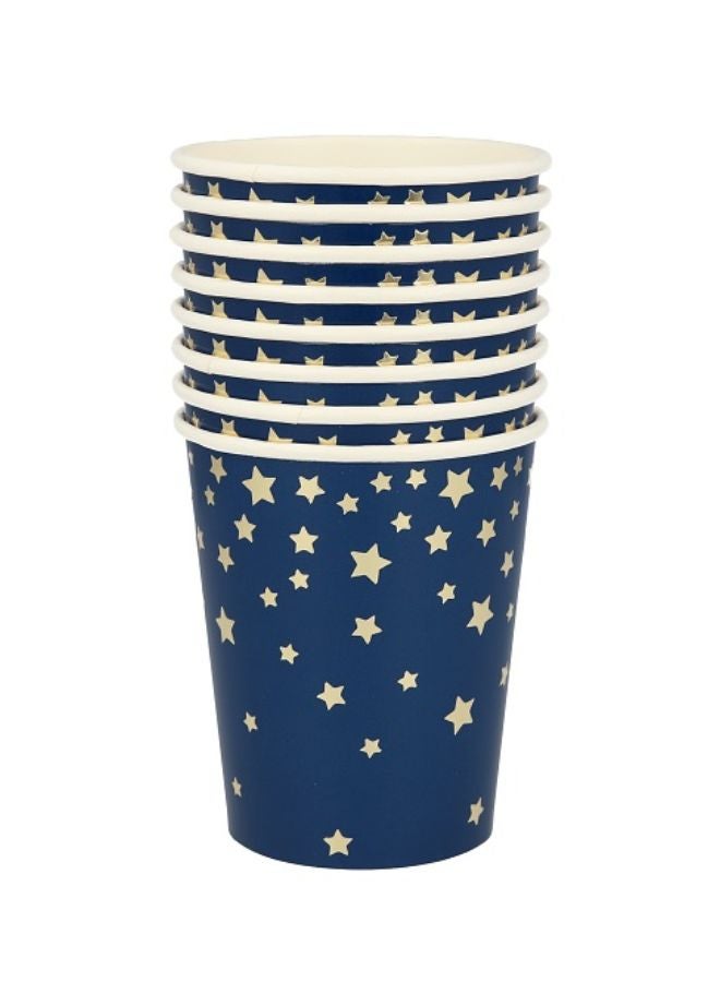 Party Camel 9 oz Blue Star Cups - Image 3