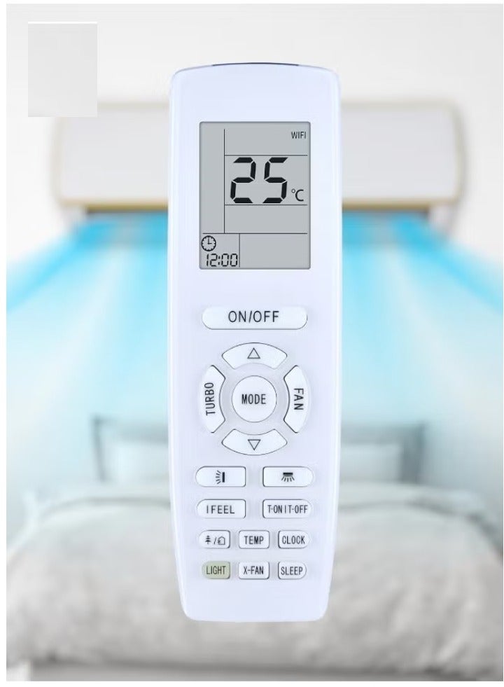 TIGER New YAP1F Replacement Remote  Control for GREE A/C Air Conditioner – Compatible with YB1F2, YB1FA Models, Easy-to-Use, No Setup Required  - Image 1